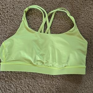 Lululemon Athletica Neon Sports Bra